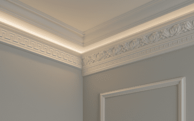 Greche in polistirolo e poliuretano per LED: eleganza e illuminazione integrata per le tue pareti
