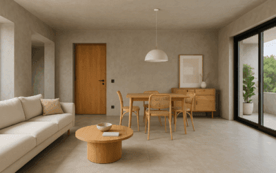 Microcemento seamless a Torino: la soluzione ideale per creare continuità visiva tra pavimenti e pareti